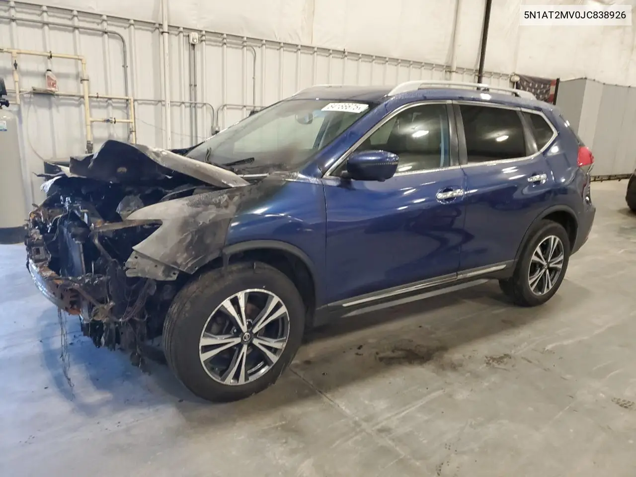 2018 Nissan Rogue S VIN: 5N1AT2MV0JC838926 Lot: 64166675