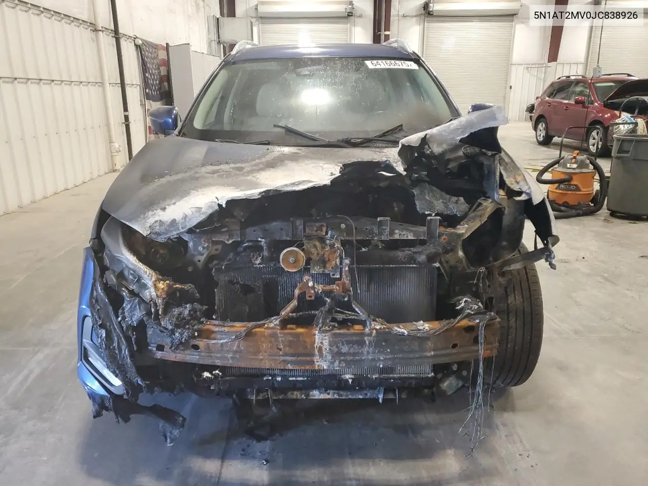2018 Nissan Rogue S VIN: 5N1AT2MV0JC838926 Lot: 64166675