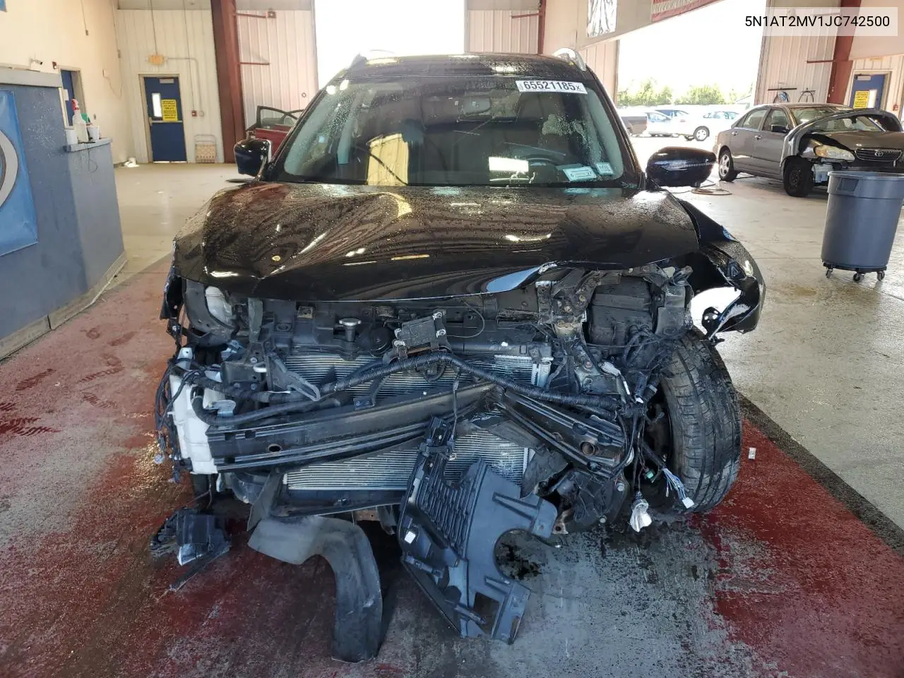 2018 Nissan Rogue S VIN: 5N1AT2MV1JC742500 Lot: 65521185
