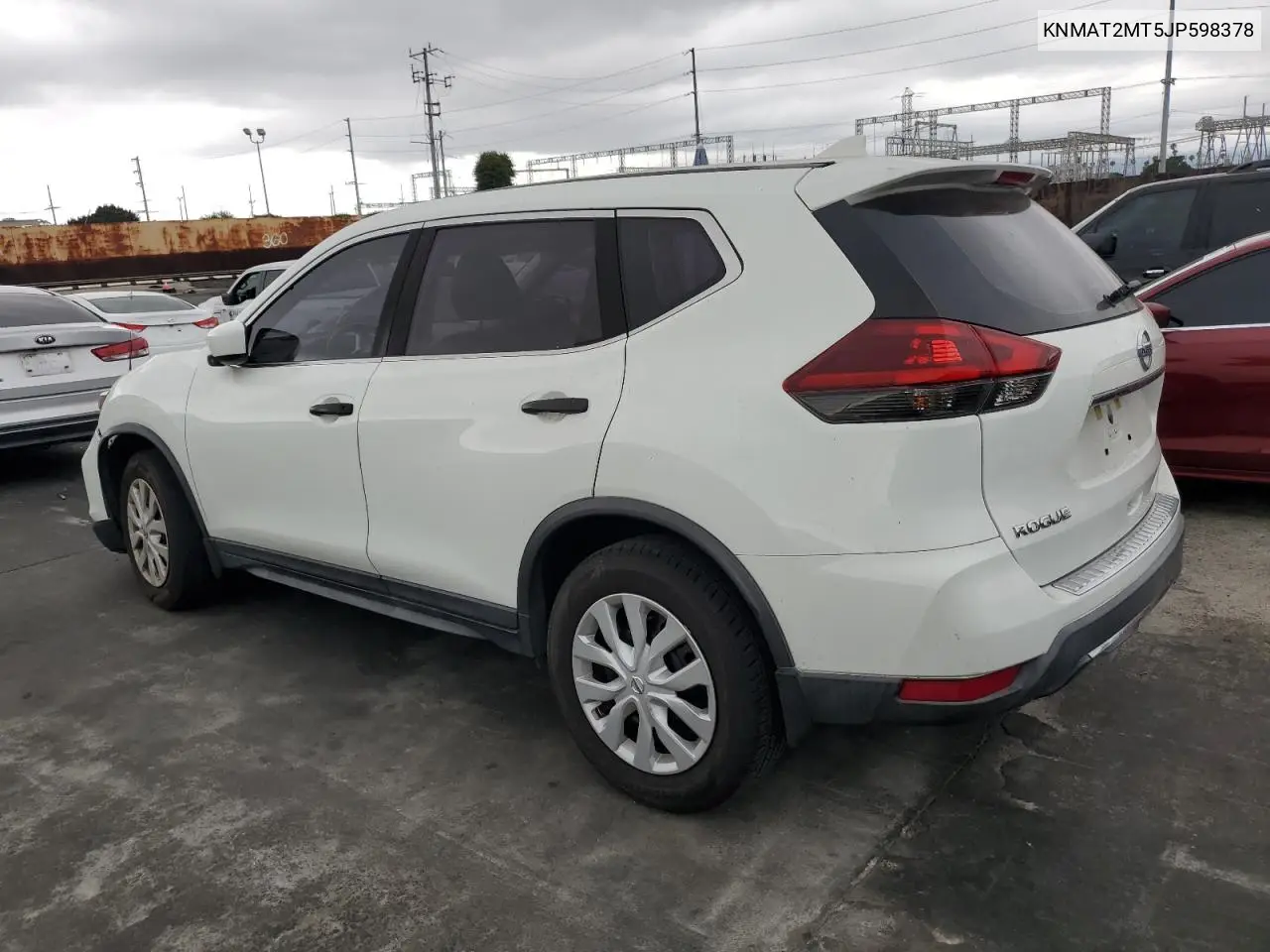 2018 Nissan Rogue S VIN: KNMAT2MT5JP598378 Lot: 65796515