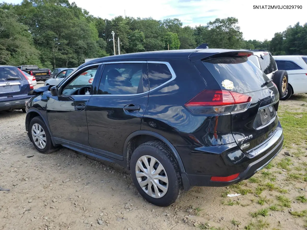 2018 Nissan Rogue S VIN: 5N1AT2MV0JC829790 Lot: 65903055