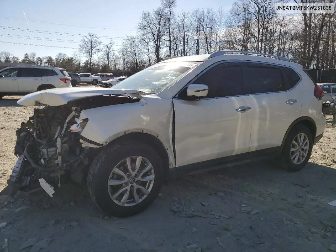2019 Nissan Rogue S VIN: JN8AT2MT5KW251838 Lot: 46804185