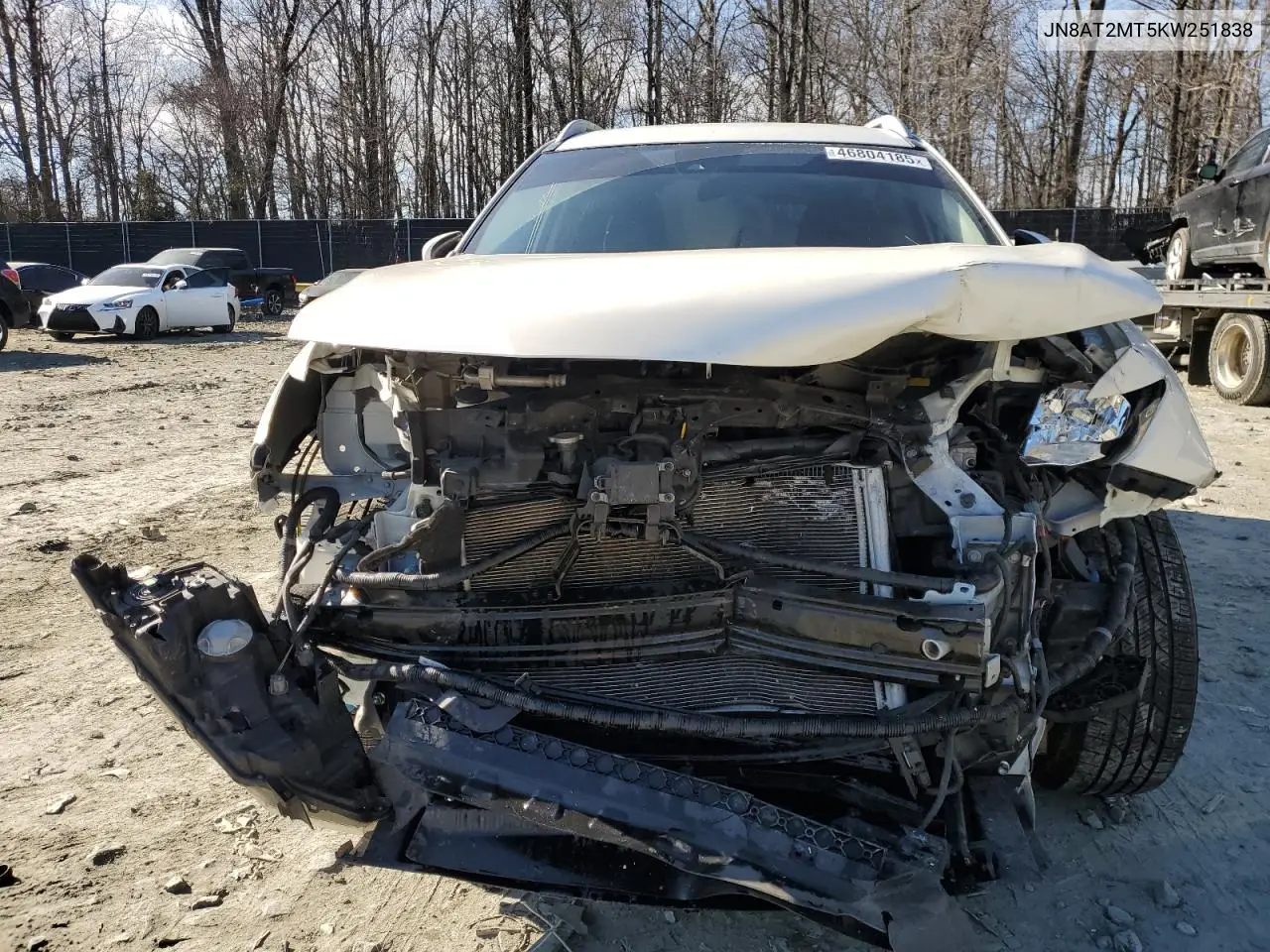 2019 Nissan Rogue S VIN: JN8AT2MT5KW251838 Lot: 46804185