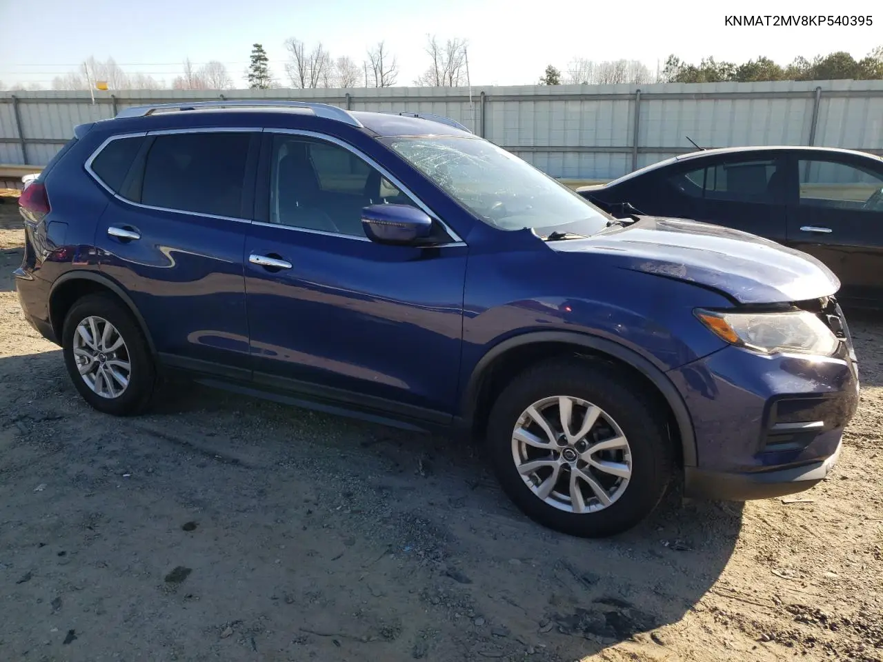 2019 Nissan Rogue S VIN: KNMAT2MV8KP540395 Lot: 48013935