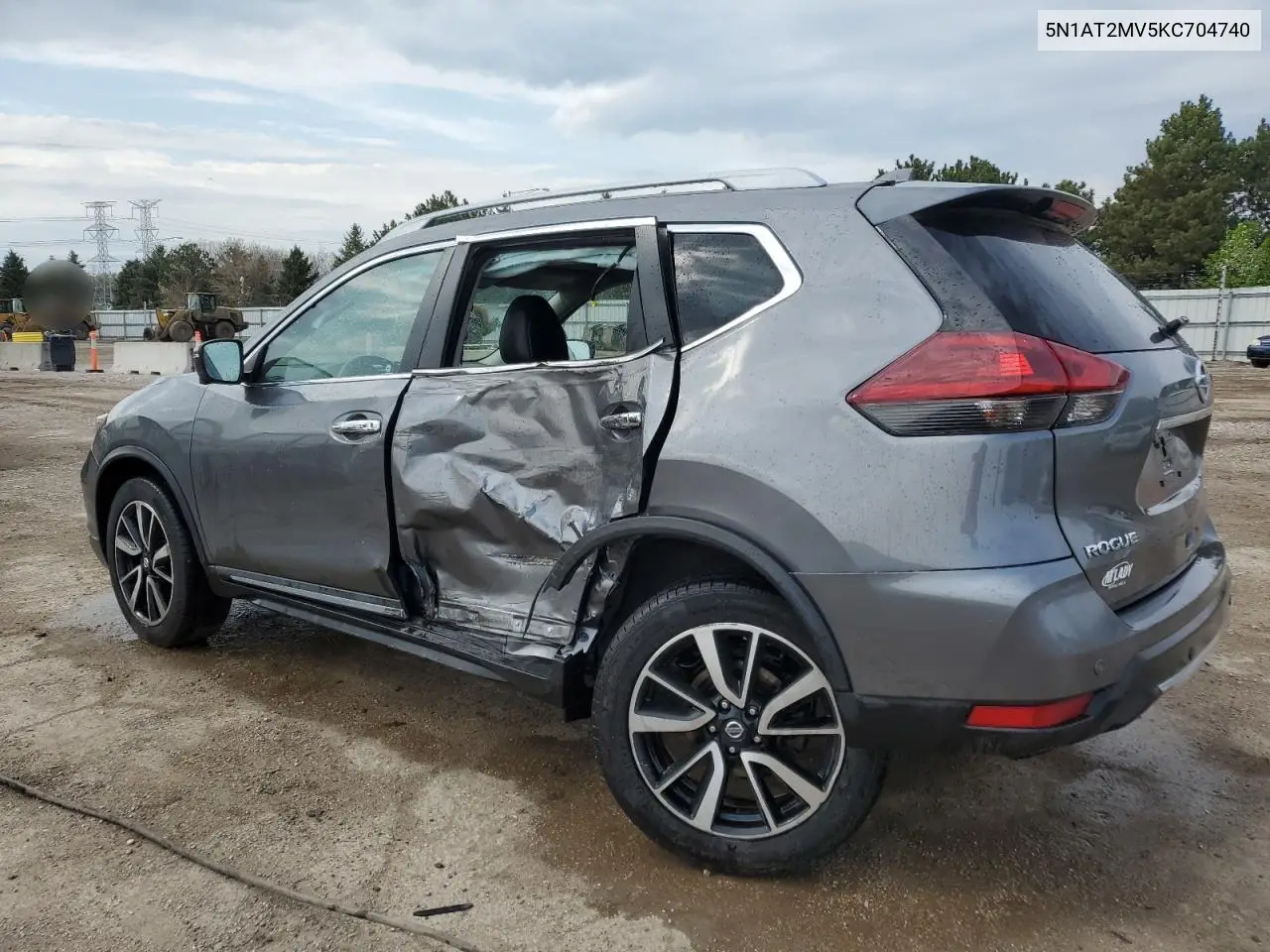 2019 Nissan Rogue S VIN: 5N1AT2MV5KC704740 Lot: 54490935