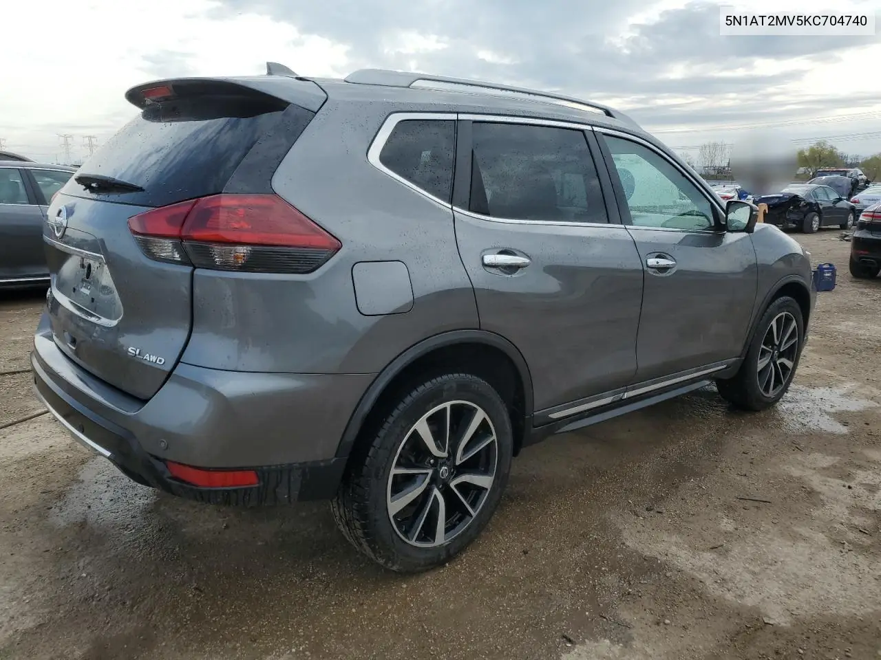 2019 Nissan Rogue S VIN: 5N1AT2MV5KC704740 Lot: 54490935