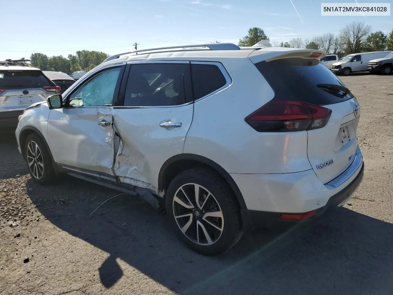 2019 Nissan Rogue S VIN: 5N1AT2MV3KC841028 Lot: 55966735
