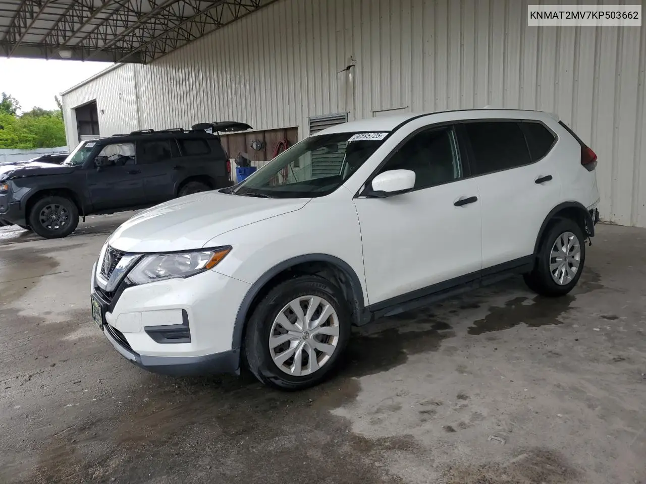 2019 Nissan Rogue S VIN: KNMAT2MV7KP503662 Lot: 56595725