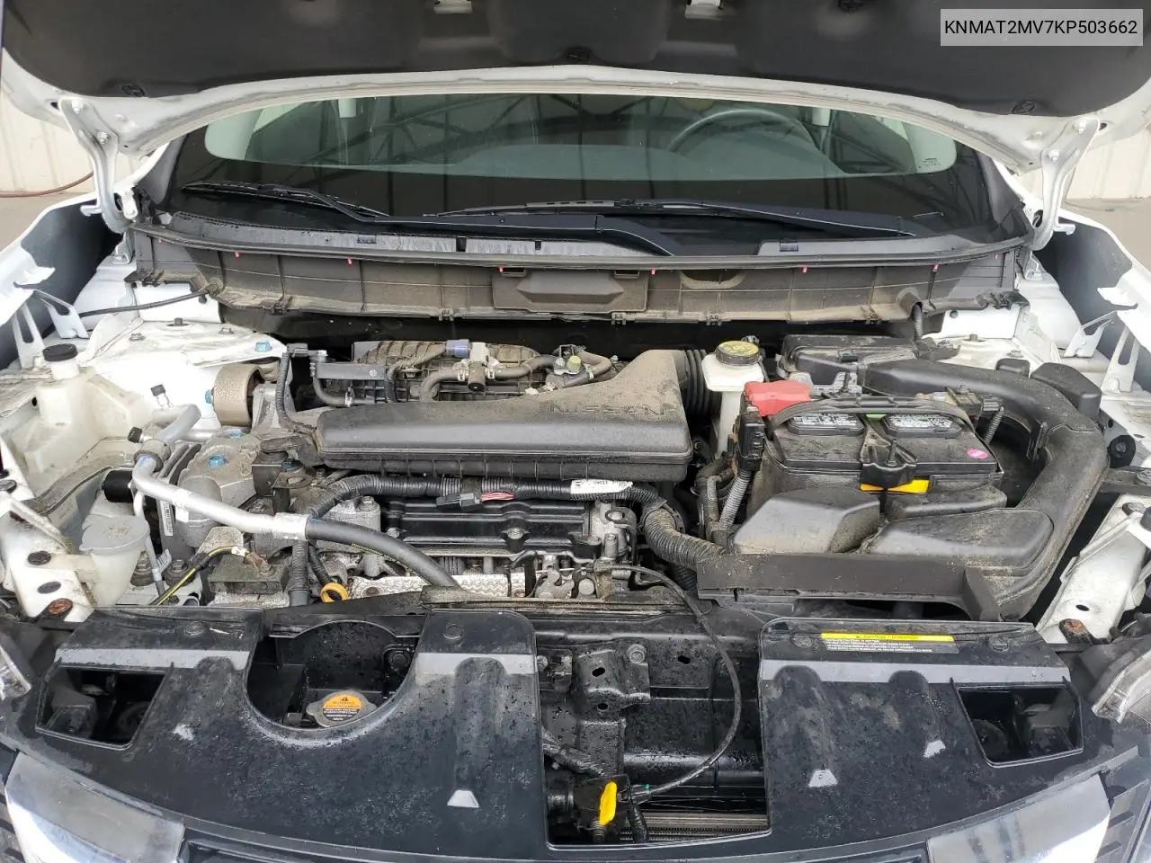 2019 Nissan Rogue S VIN: KNMAT2MV7KP503662 Lot: 56595725