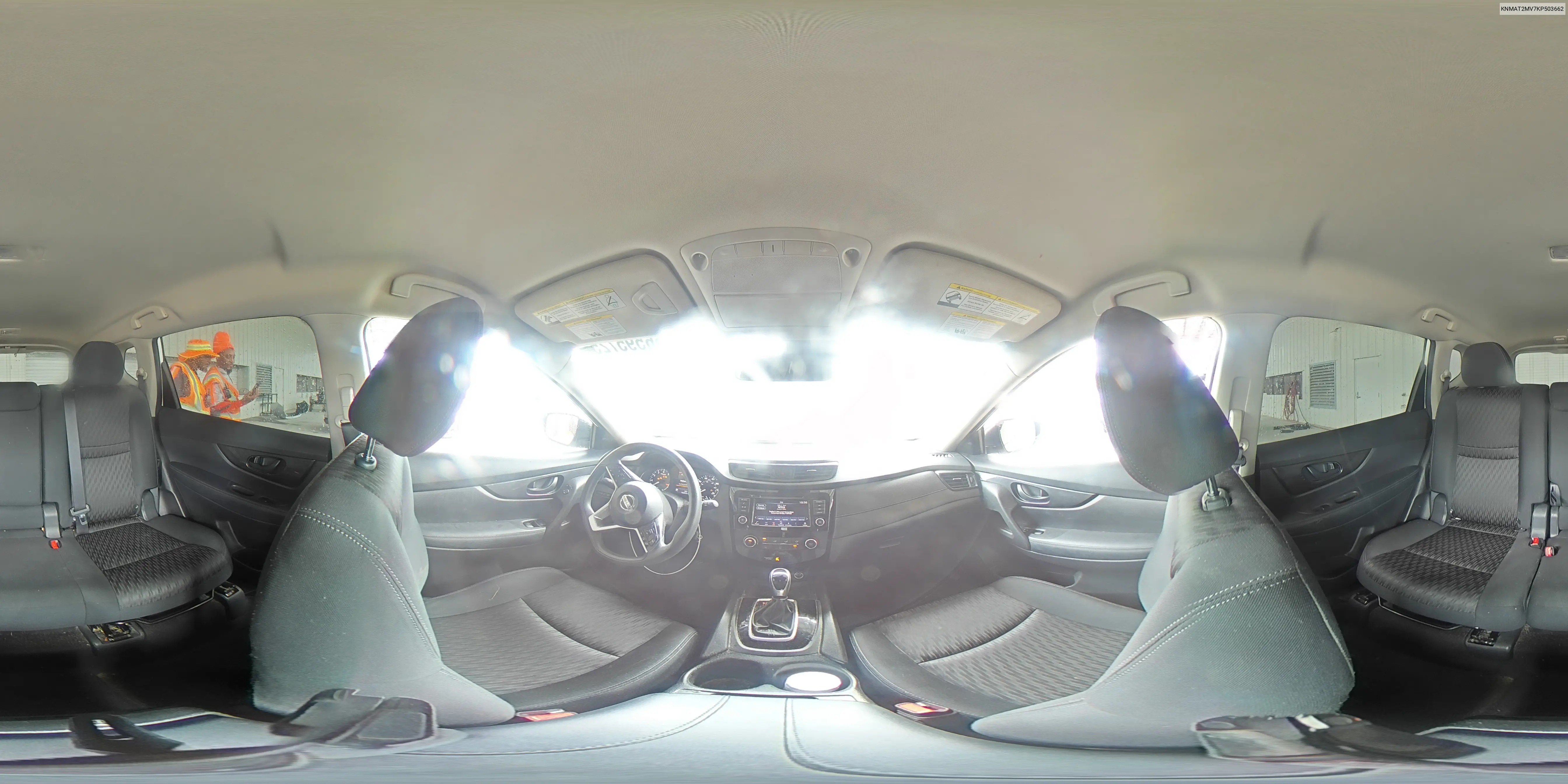 2019 Nissan Rogue S VIN: KNMAT2MV7KP503662 Lot: 56595725