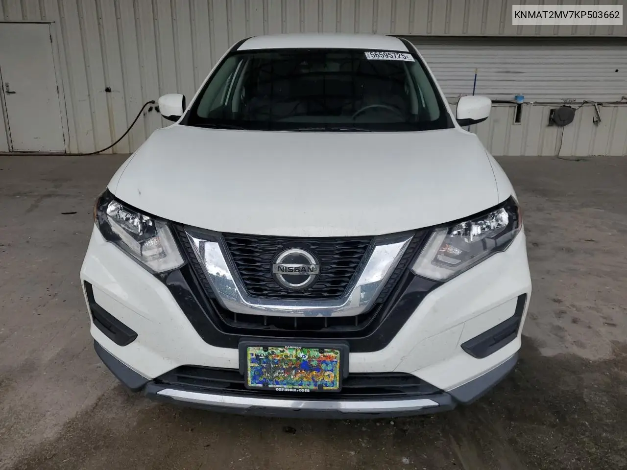 2019 Nissan Rogue S VIN: KNMAT2MV7KP503662 Lot: 56595725