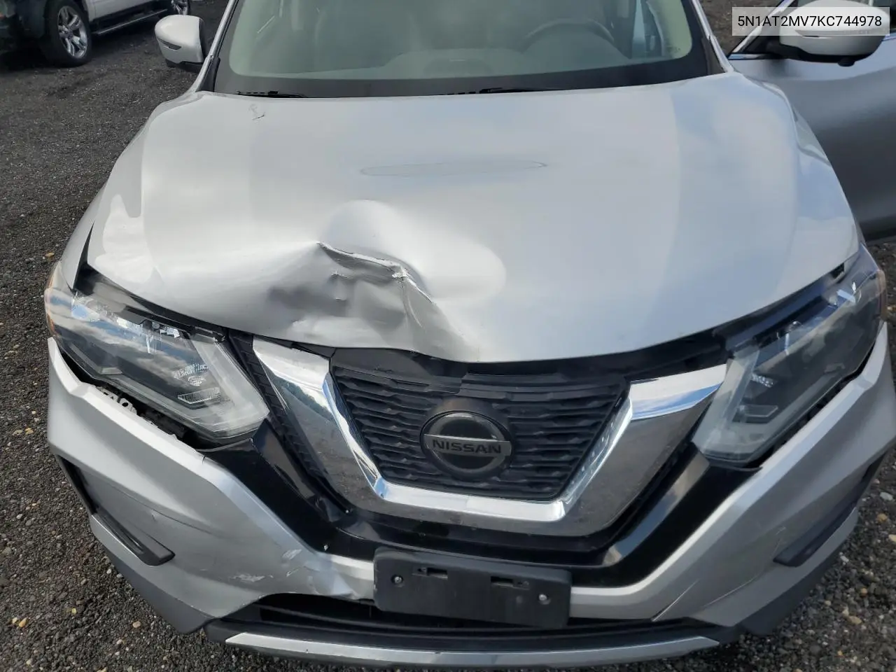 2019 Nissan Rogue S VIN: 5N1AT2MV7KC744978 Lot: 56629855