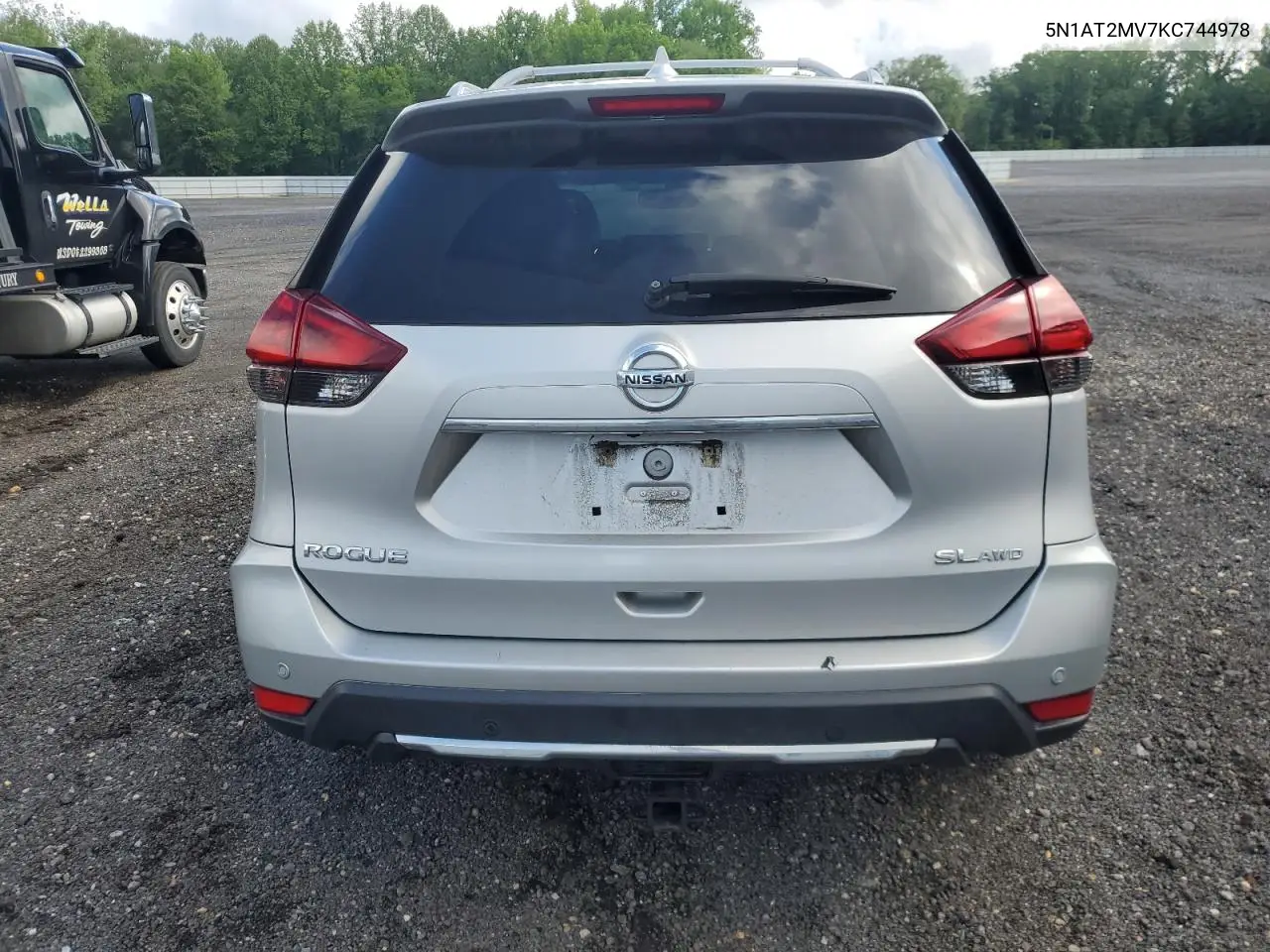 2019 Nissan Rogue S VIN: 5N1AT2MV7KC744978 Lot: 56629855