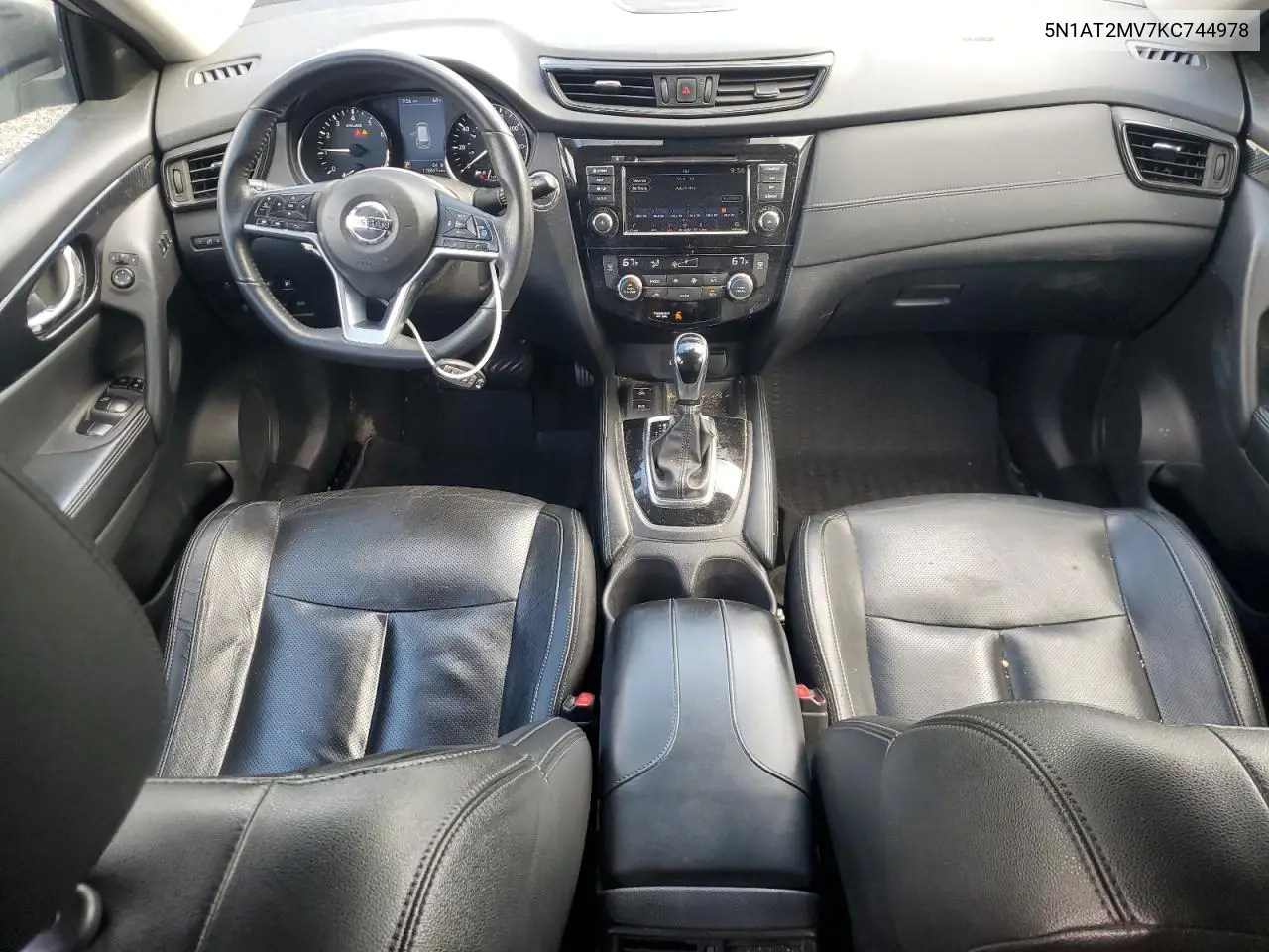 2019 Nissan Rogue S VIN: 5N1AT2MV7KC744978 Lot: 56629855