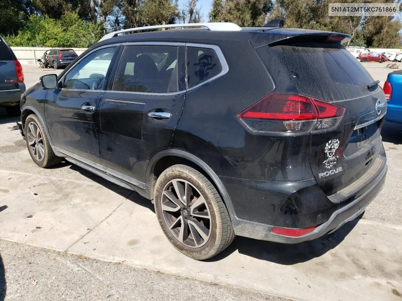 2019 Nissan Rogue S VIN: 5N1AT2MT6KC761866 Lot: 56763115