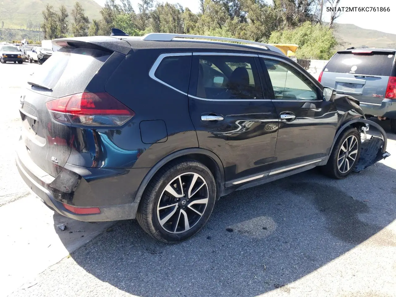 2019 Nissan Rogue S VIN: 5N1AT2MT6KC761866 Lot: 56763115