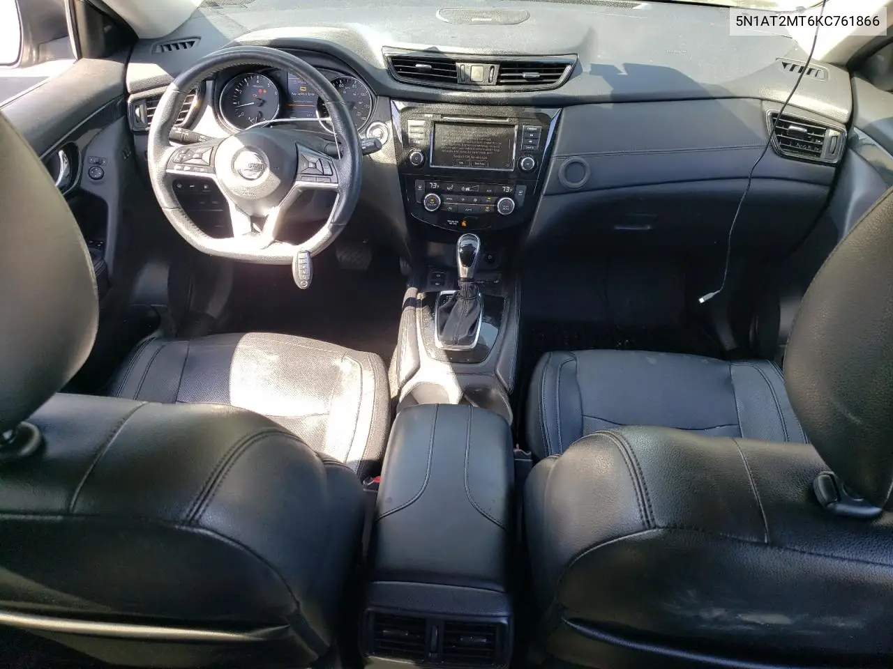 2019 Nissan Rogue S VIN: 5N1AT2MT6KC761866 Lot: 56763115