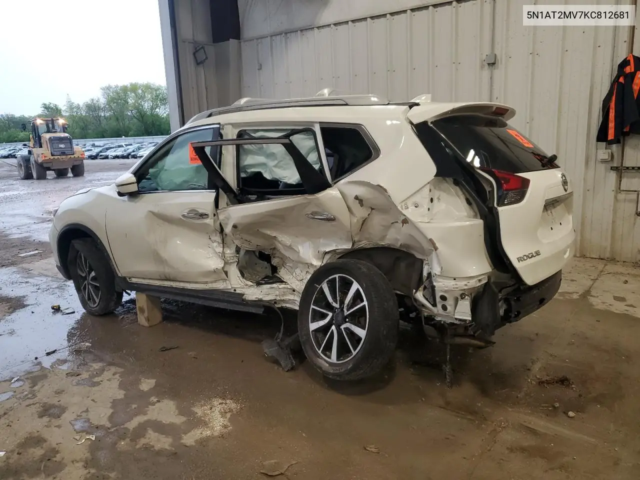 2019 Nissan Rogue S VIN: 5N1AT2MV7KC812681 Lot: 58568275