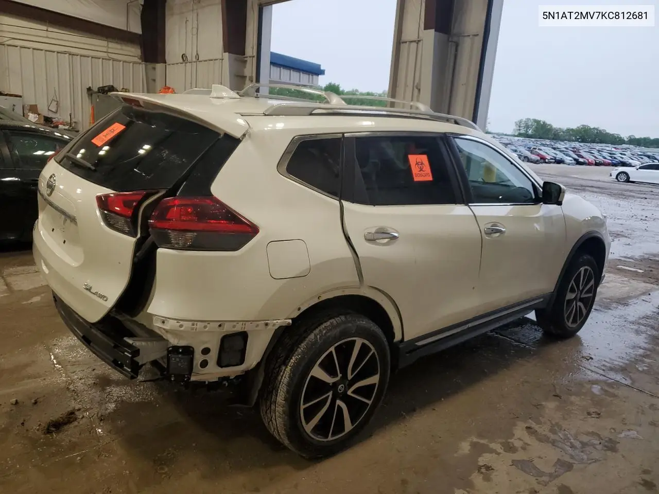 2019 Nissan Rogue S VIN: 5N1AT2MV7KC812681 Lot: 58568275