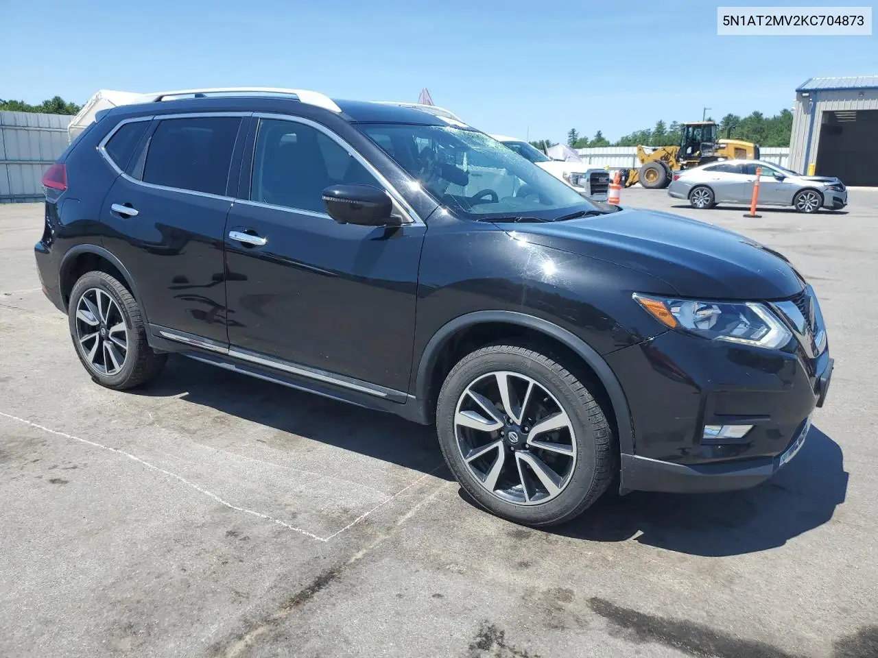 2019 Nissan Rogue S VIN: 5N1AT2MV2KC704873 Lot: 62498805
