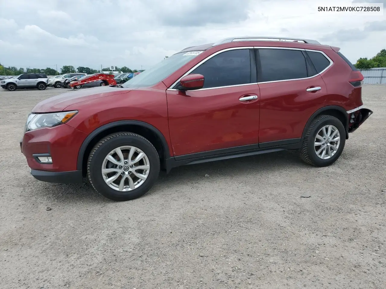 2019 Nissan Rogue S VIN: 5N1AT2MV0KC728508 Lot: 62509705