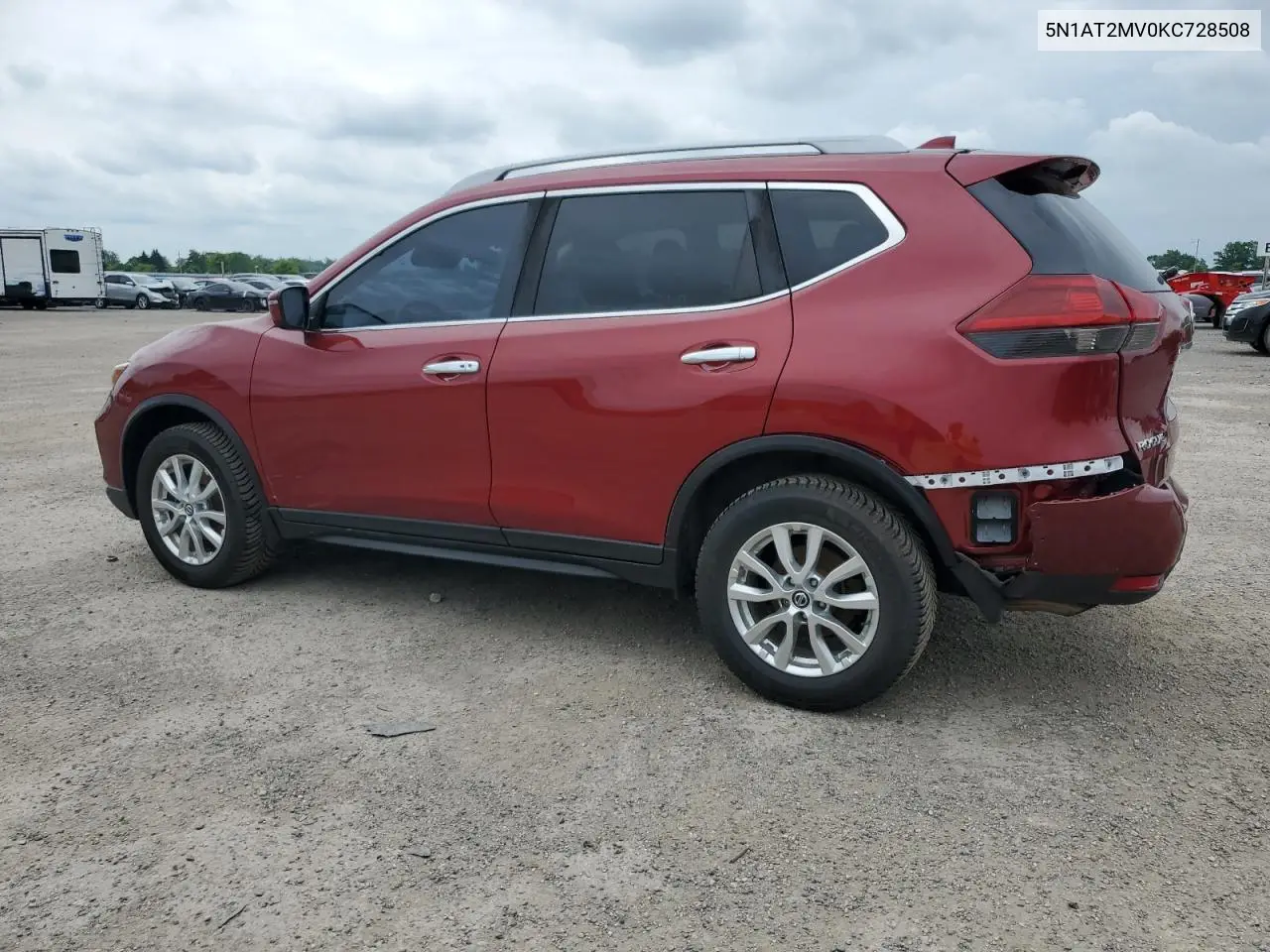 2019 Nissan Rogue S VIN: 5N1AT2MV0KC728508 Lot: 62509705