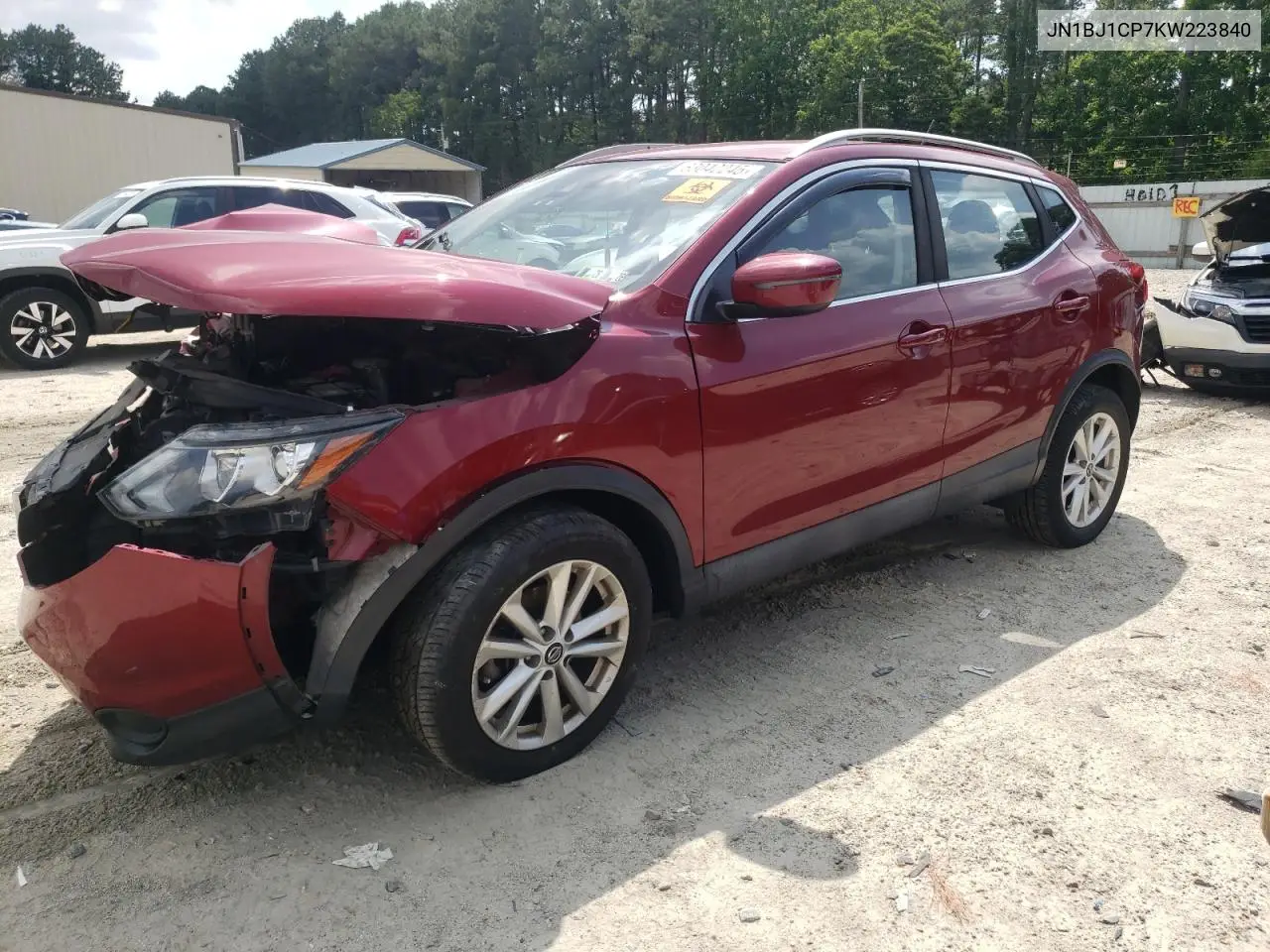 jn1bj1cp7kw223840 JN1BJ1CP7KW223840 2019 Nissan Rogue Sport S