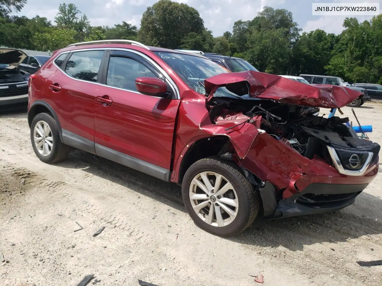 jn1bj1cp7kw223840 JN1BJ1CP7KW223840 2019 Nissan Rogue Sport S
