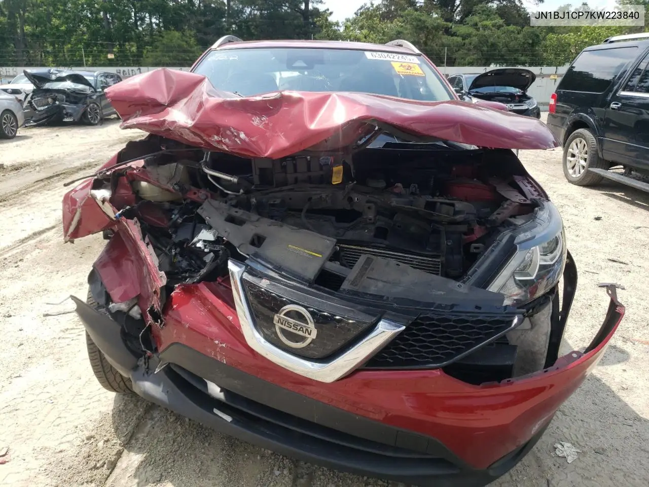 jn1bj1cp7kw223840 JN1BJ1CP7KW223840 2019 Nissan Rogue Sport S