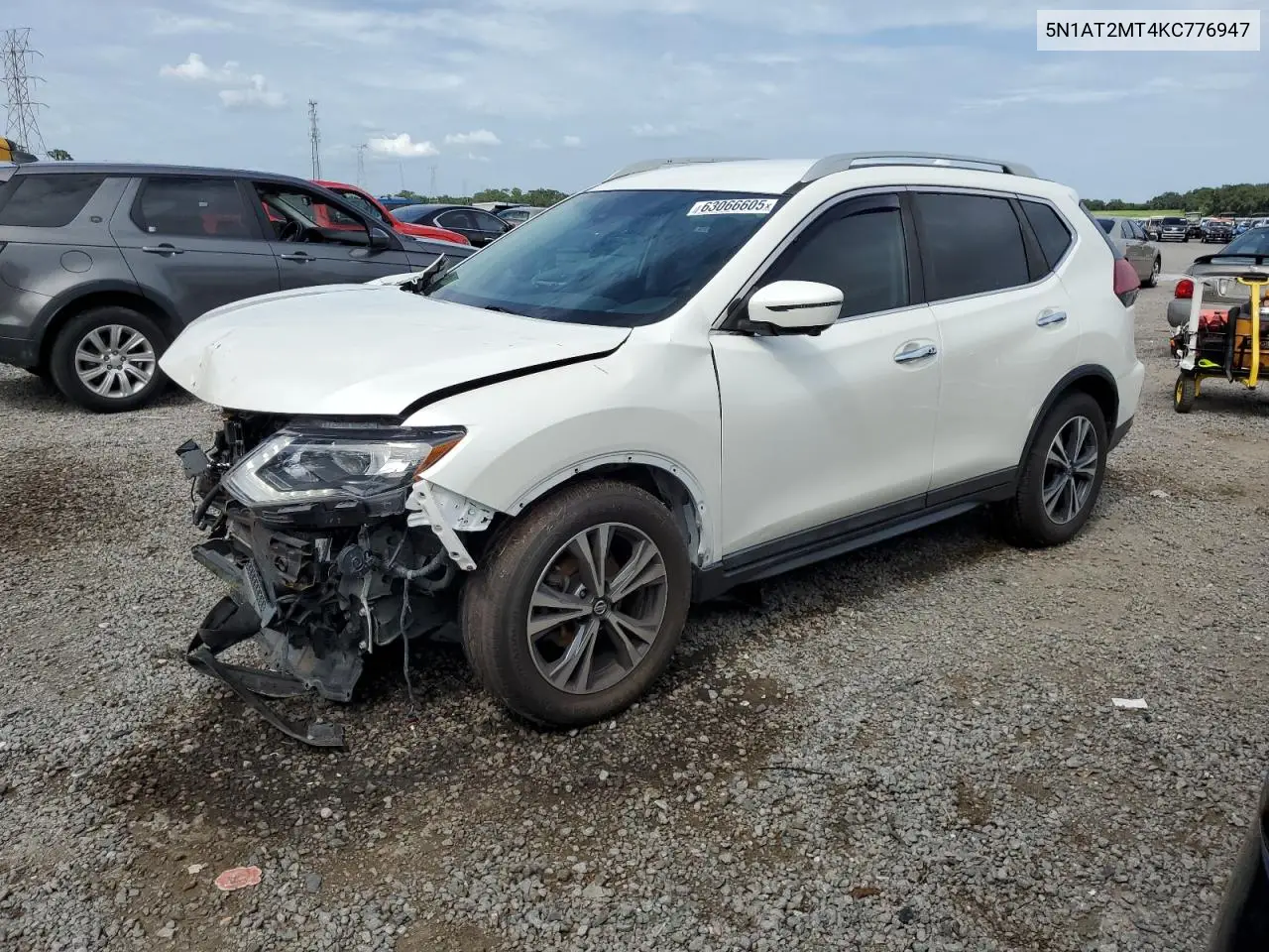 2019 Nissan Rogue S VIN: 5N1AT2MT4KC776947 Lot: 63066605