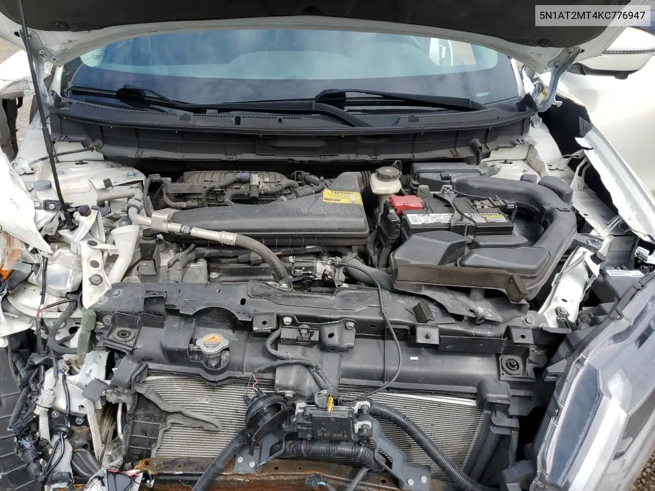 2019 Nissan Rogue S VIN: 5N1AT2MT4KC776947 Lot: 63066605