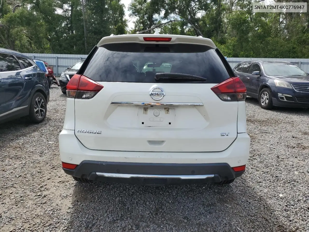 2019 Nissan Rogue S VIN: 5N1AT2MT4KC776947 Lot: 63066605