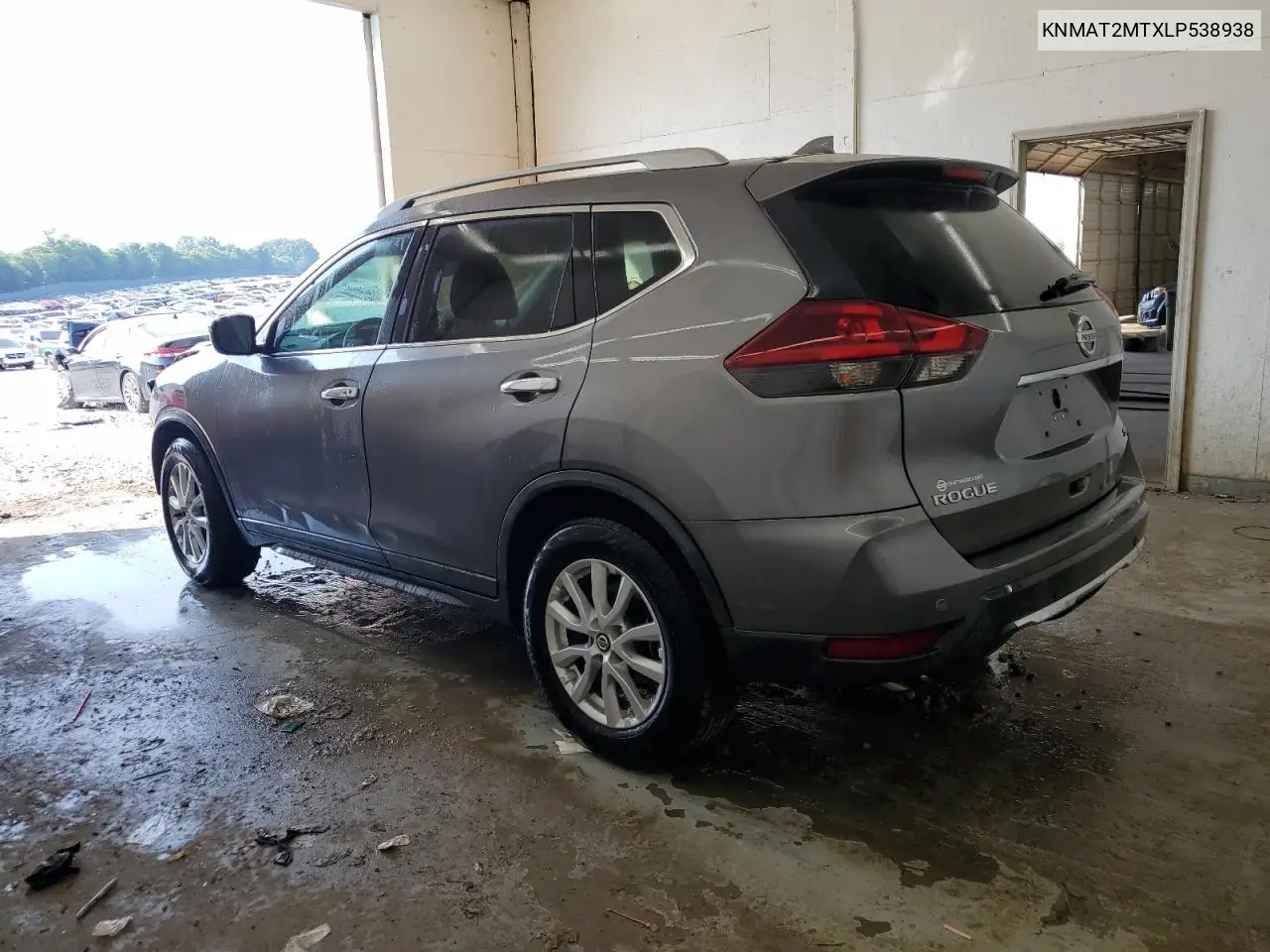 2020 Nissan Rogue S VIN: KNMAT2MTXLP538938 Lot: 59308155