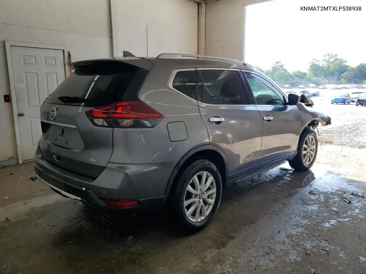2020 Nissan Rogue S VIN: KNMAT2MTXLP538938 Lot: 59308155