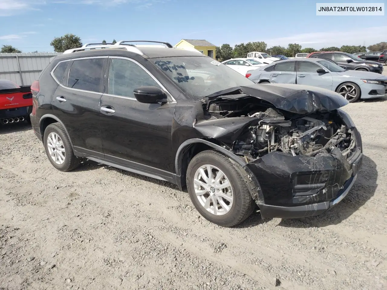 2020 Nissan Rogue S VIN: JN8AT2MT0LW012814 Lot: 61265185
