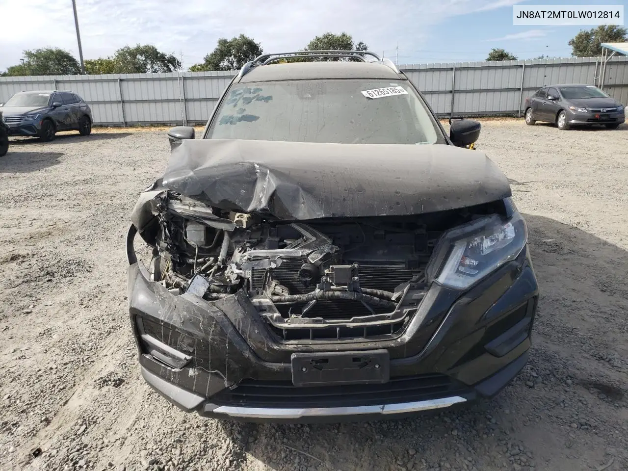 2020 Nissan Rogue S VIN: JN8AT2MT0LW012814 Lot: 61265185