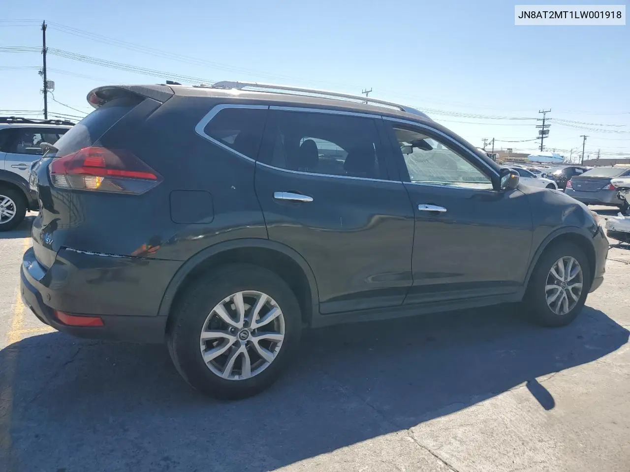 2020 Nissan Rogue S VIN: JN8AT2MT1LW001918 Lot: 62707015