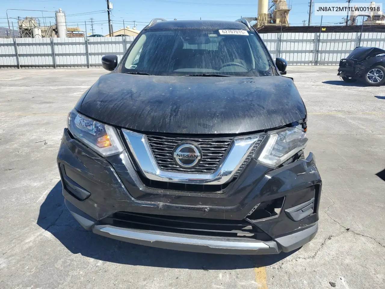 2020 Nissan Rogue S VIN: JN8AT2MT1LW001918 Lot: 62707015