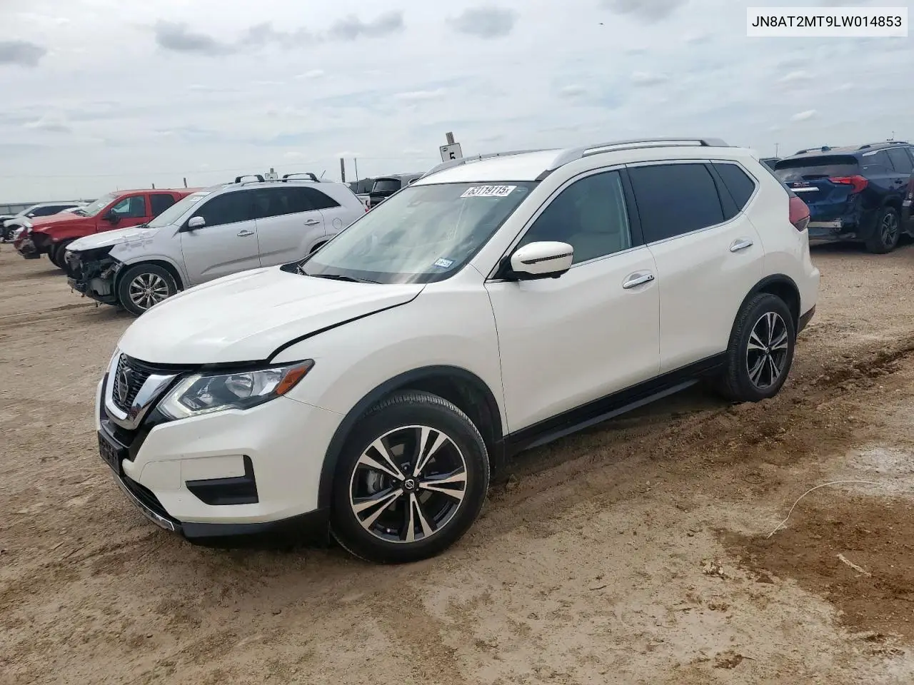 2020 Nissan Rogue S VIN: JN8AT2MT9LW014853 Lot: 63119115
