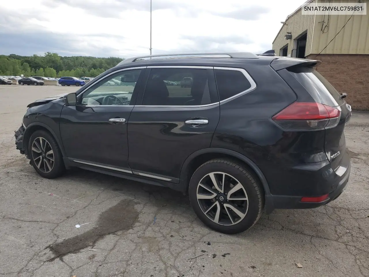 2020 Nissan Rogue S VIN: 5N1AT2MV6LC759831 Lot: 63140395