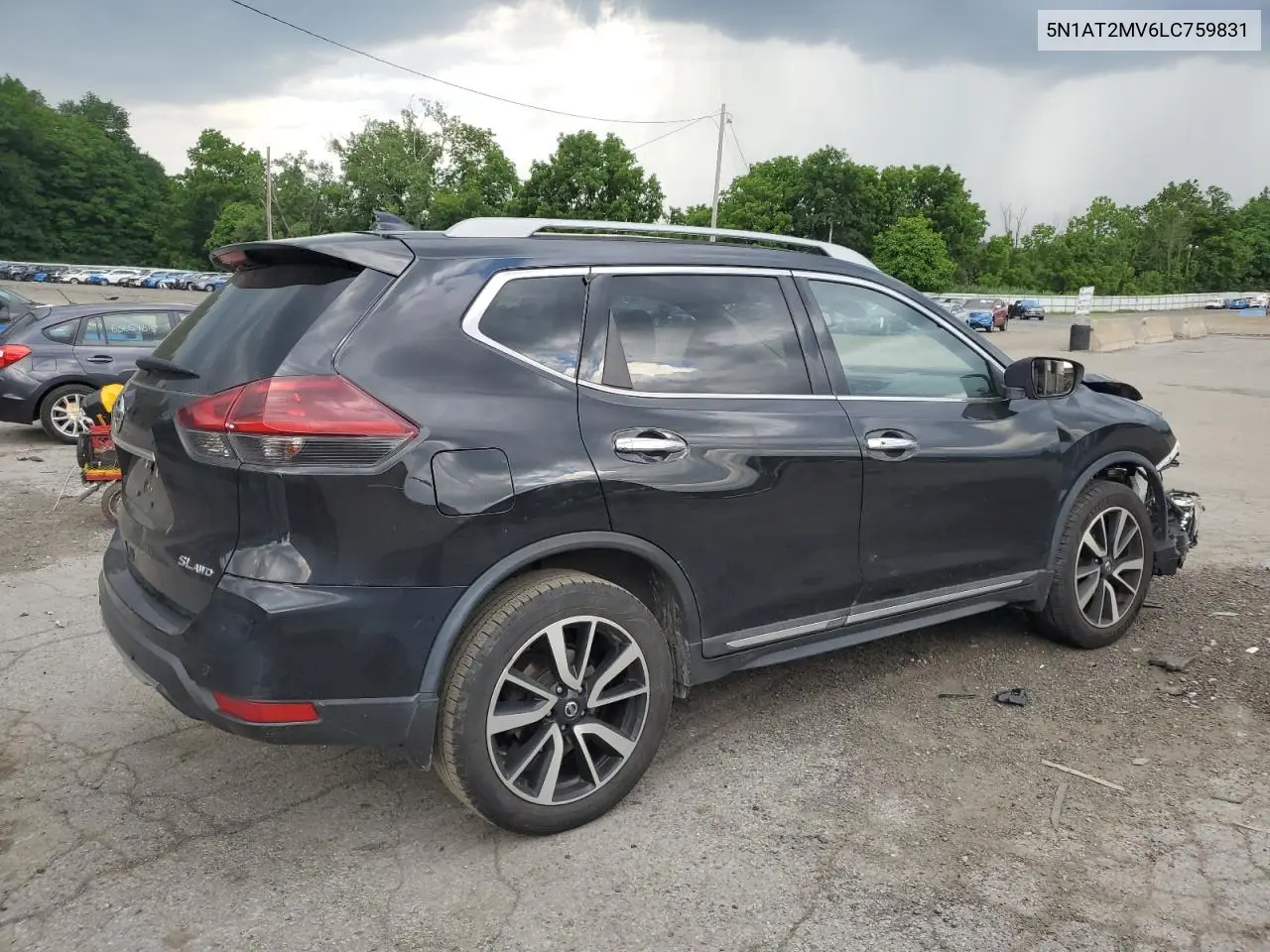 2020 Nissan Rogue S VIN: 5N1AT2MV6LC759831 Lot: 63140395