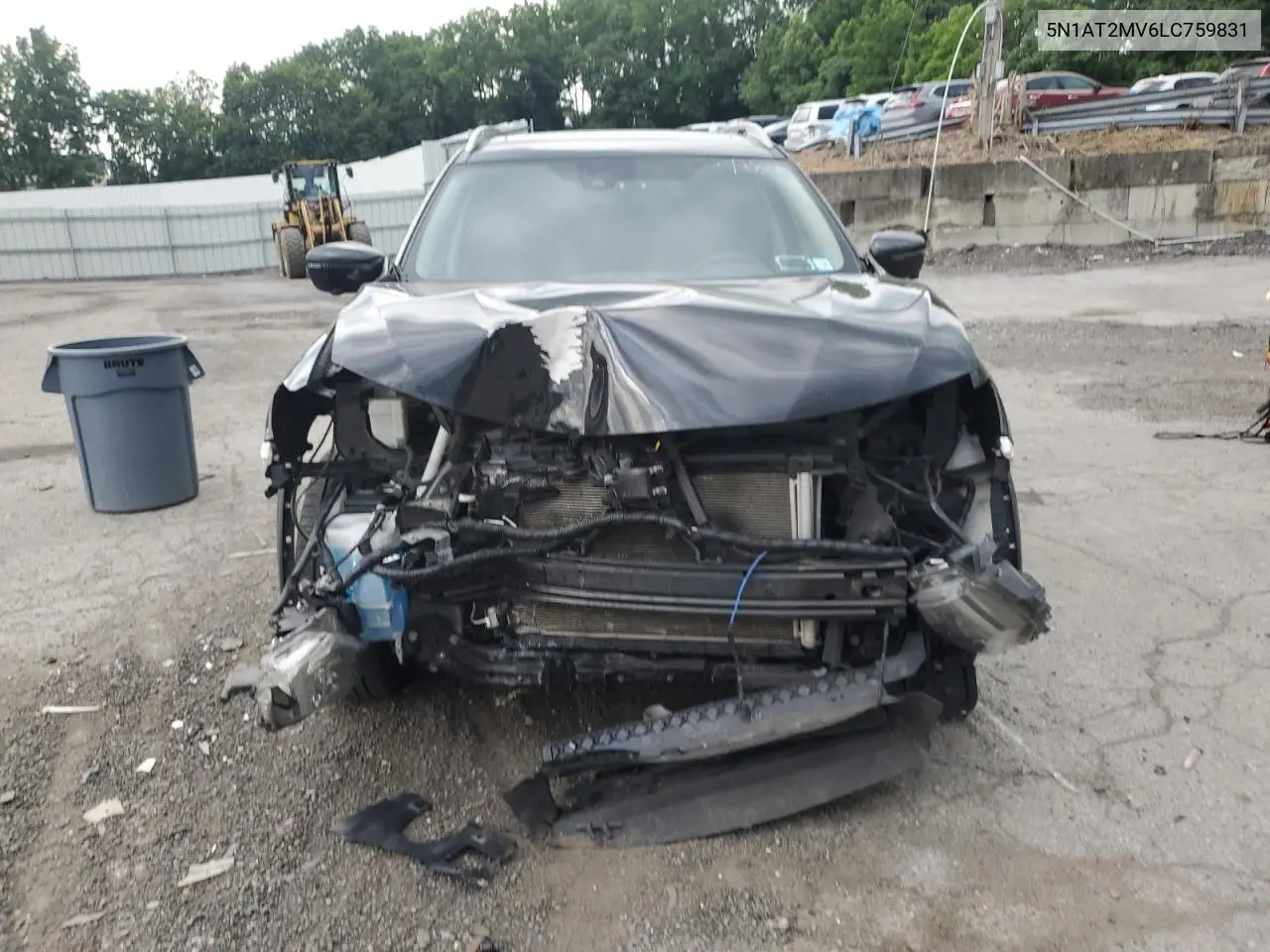 2020 Nissan Rogue S VIN: 5N1AT2MV6LC759831 Lot: 63140395