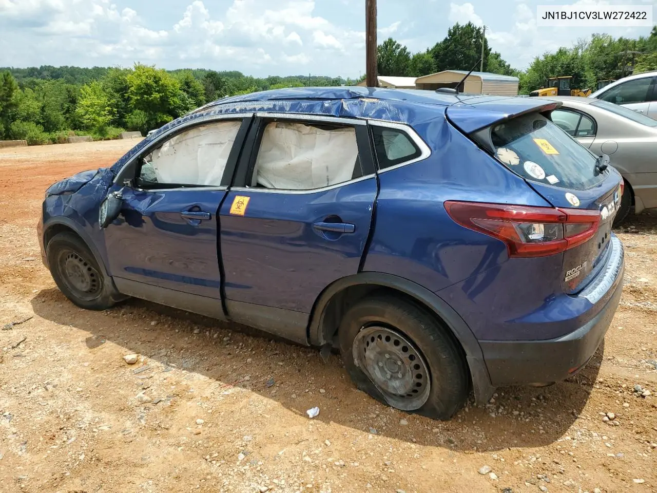 2020 Nissan Rogue Sport S VIN: JN1BJ1CV3LW272422 Lot: 63234185