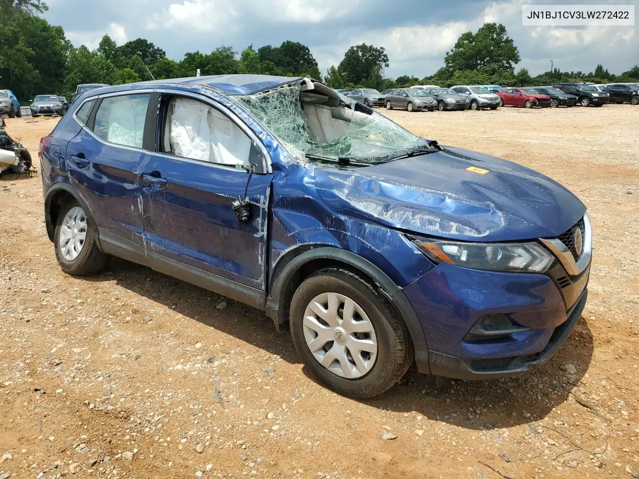 2020 Nissan Rogue Sport S VIN: JN1BJ1CV3LW272422 Lot: 63234185
