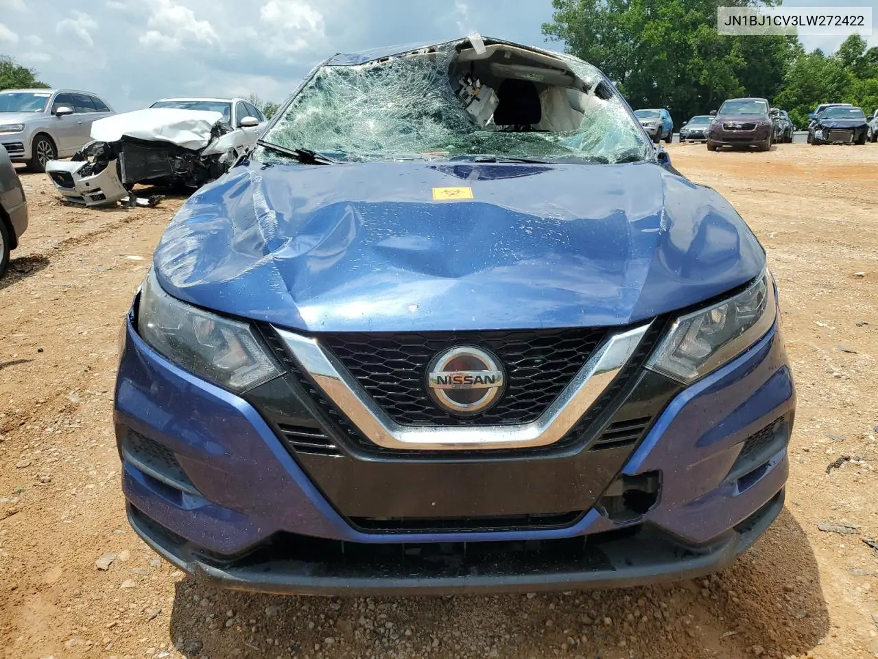 2020 Nissan Rogue Sport S VIN: JN1BJ1CV3LW272422 Lot: 63234185