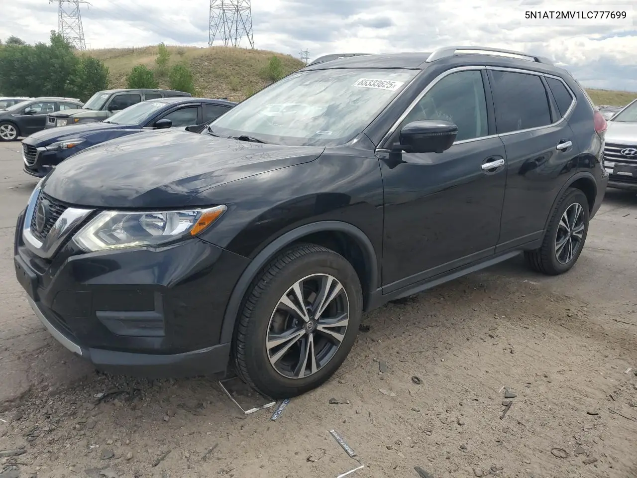 2020 Nissan Rogue S VIN: 5N1AT2MV1LC777699 Lot: 65333625
