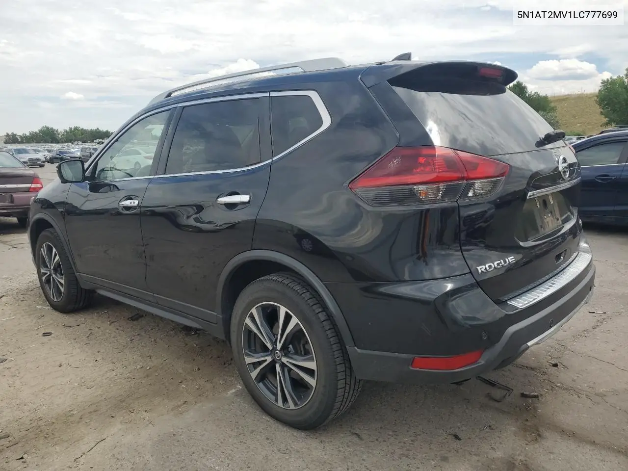 2020 Nissan Rogue S VIN: 5N1AT2MV1LC777699 Lot: 65333625