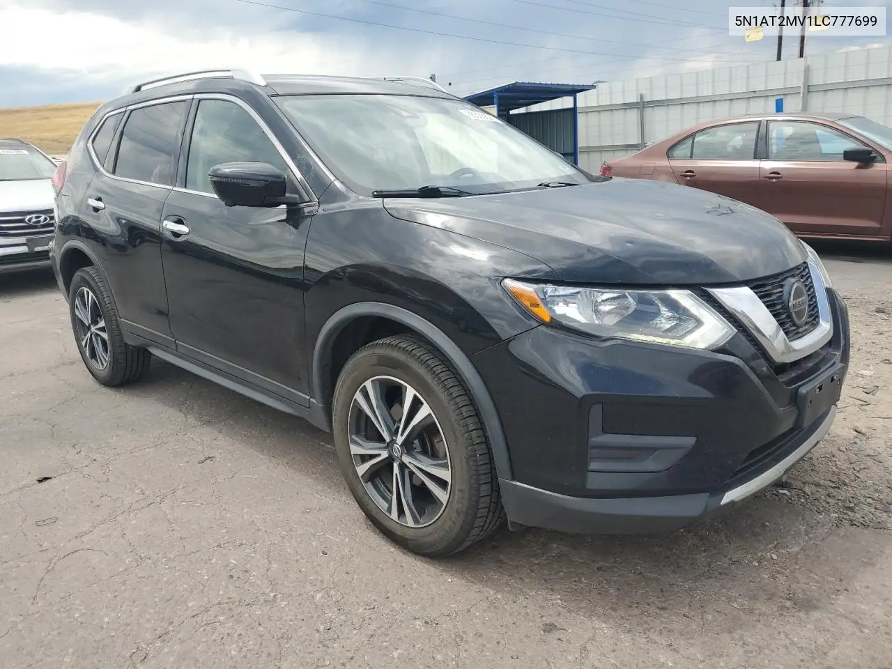 2020 Nissan Rogue S VIN: 5N1AT2MV1LC777699 Lot: 65333625