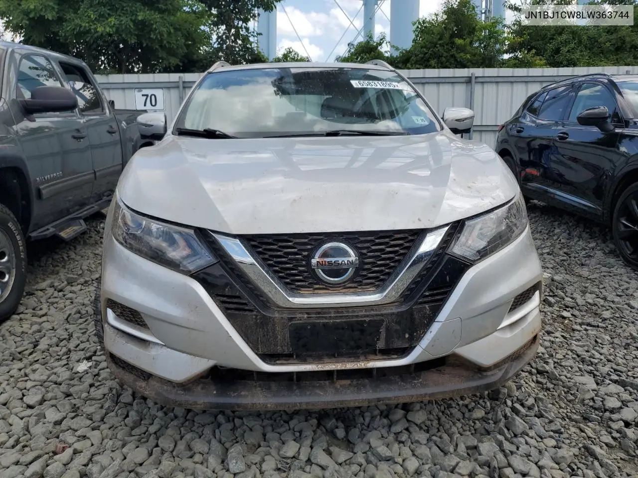 2020 Nissan Rogue Sport S VIN: JN1BJ1CW8LW363744 Lot: 65831895