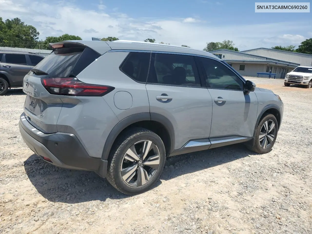2021 Nissan Rogue Sl VIN: 5N1AT3CA8MC690260 Lot: 56944115